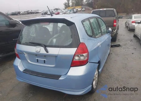 2008 Honda Fit Sport from USA, damaged, VIN JHMGD38668S032852